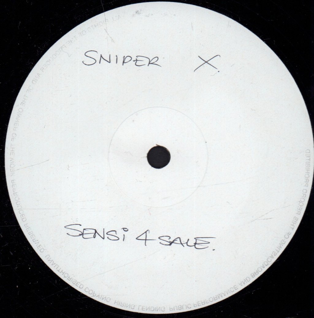 sniper (drum n bass) - Sensi 4 Sale / Face - 12 Inch