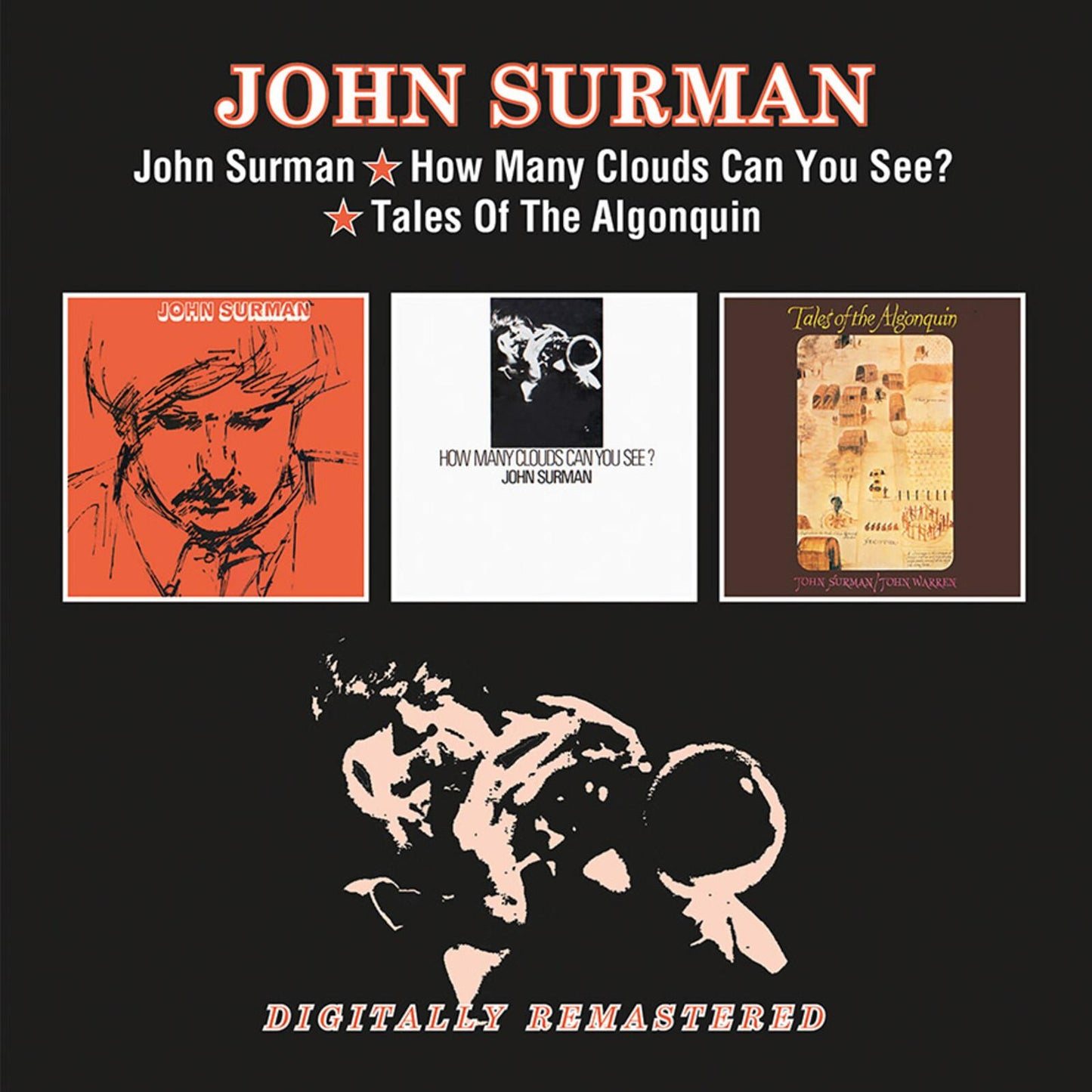 John Surman - John Surman / How Many Clouds Can You See? / Tales of the Algonquin - Double Cd