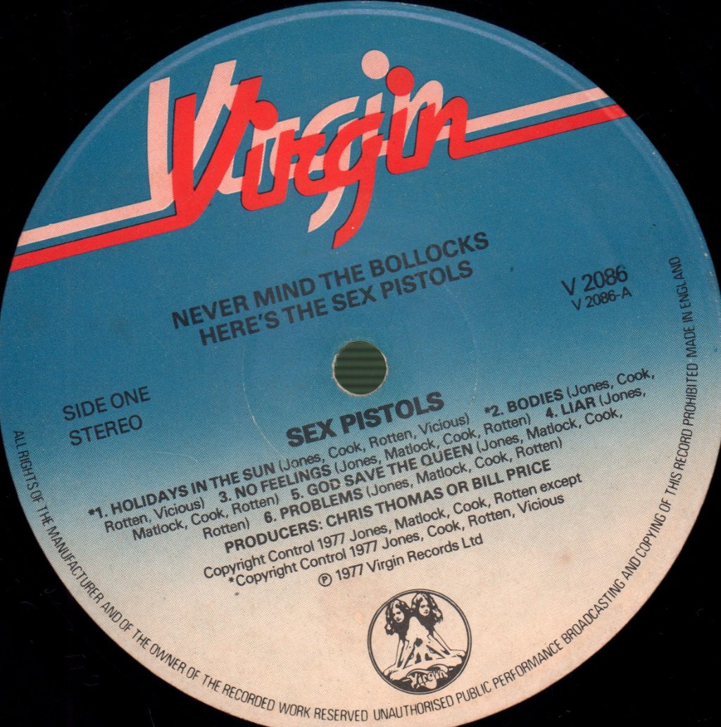 Sex Pistols - Never Mind The Bollocks - Lp