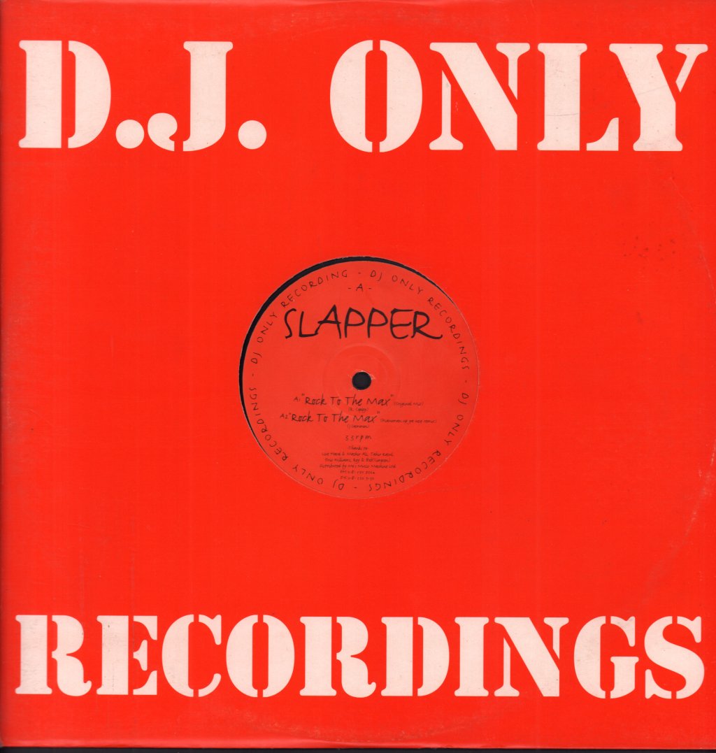 slapper - Rock To The Max - 12 Inch