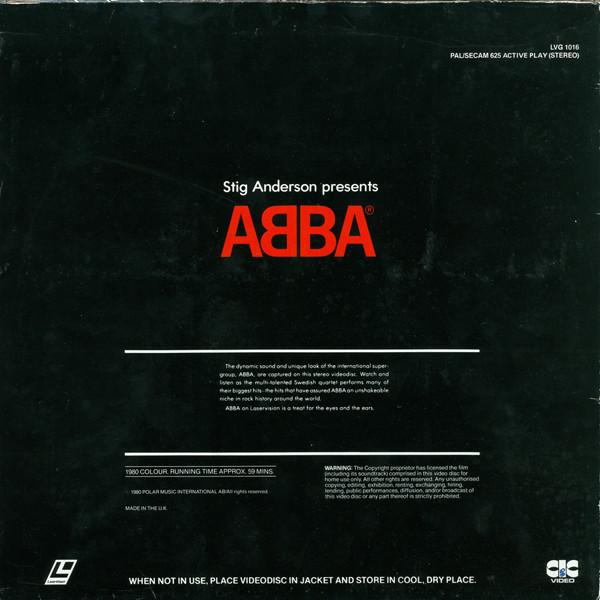 ABBA - Stig Anderson Presents ABBA - Laser Disc