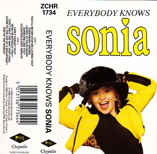 Sonia - Everybody Knows - Cassette