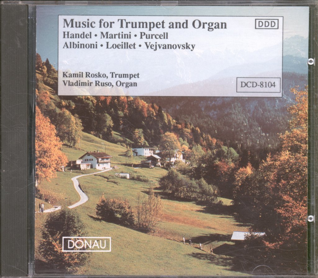 Kamil Roško, Vladimír Rusó - Music For Trumpet And Organ - Cd