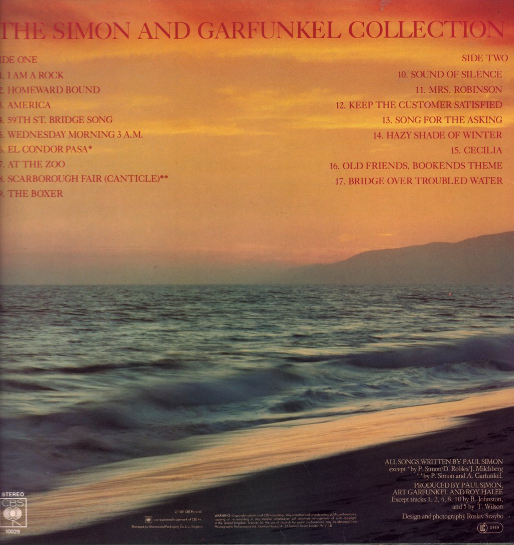 Simon And Garfunkel - Collection - Lp