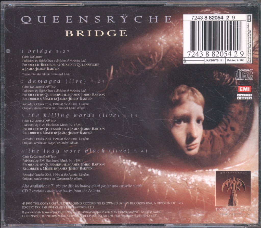 Queensrÿche - Bridge - Cd