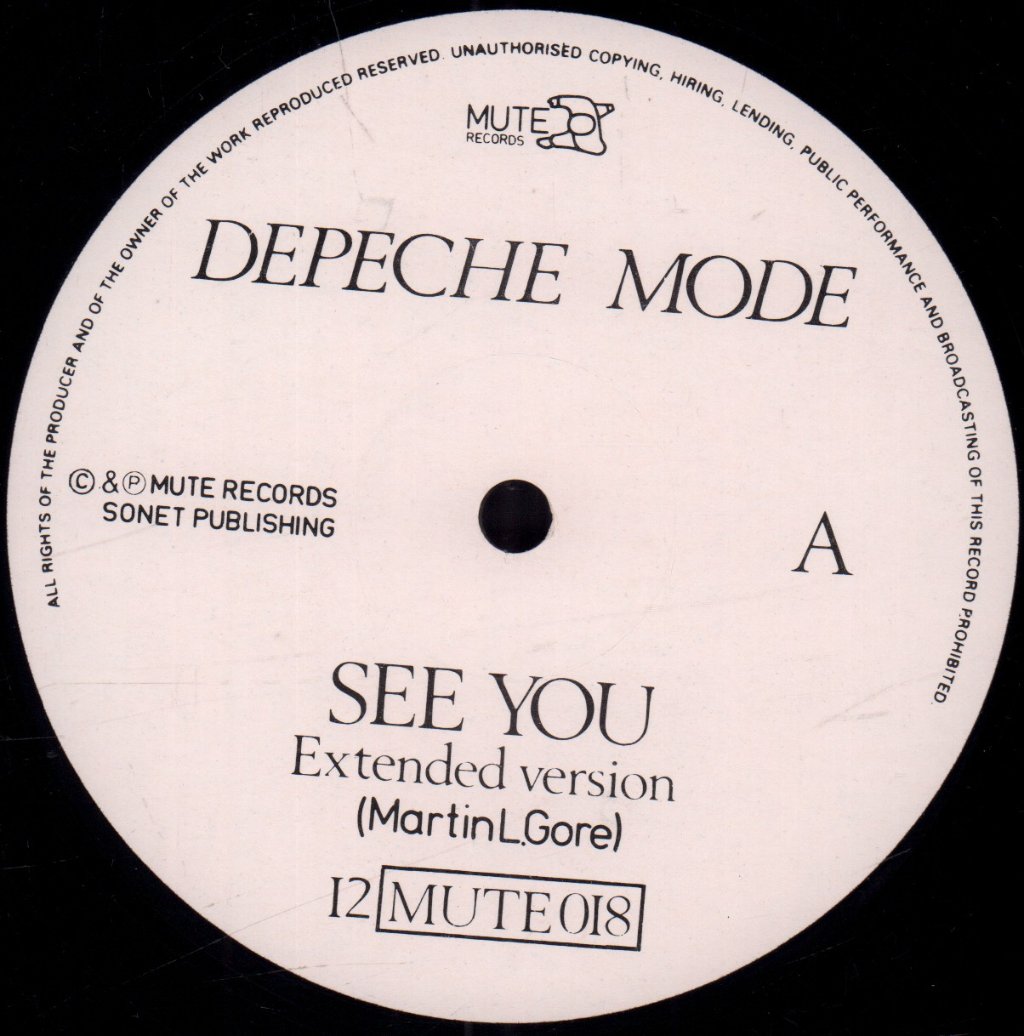 Depeche Mode - See You - 12 Inch