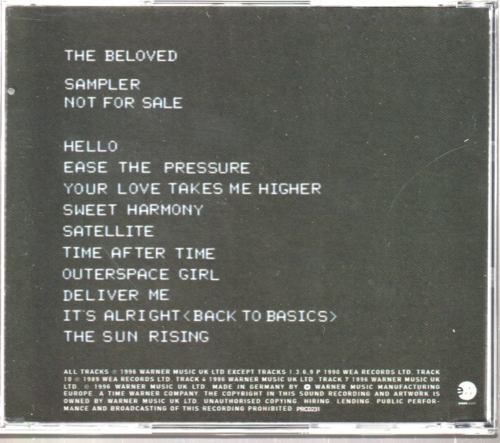 Beloved - Sampler - Cd