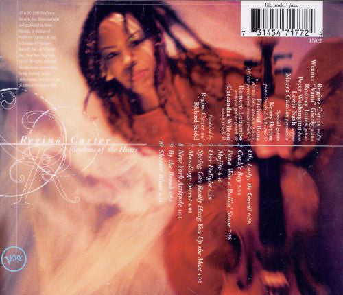 Regina Carter - Rhythms Of The Heart - Cd
