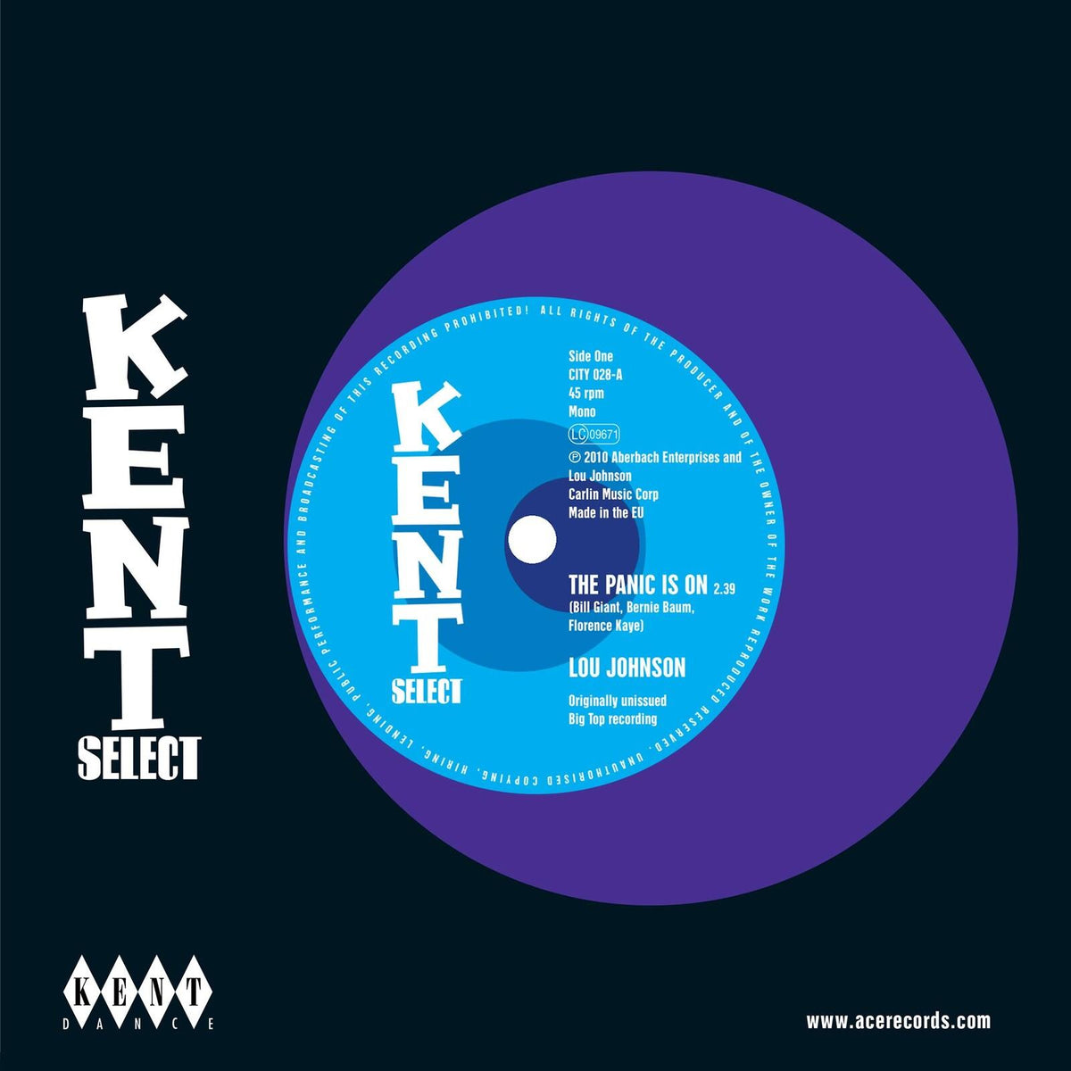 Lou Johnson - Panic Is On / You Better L - 7 Inch
