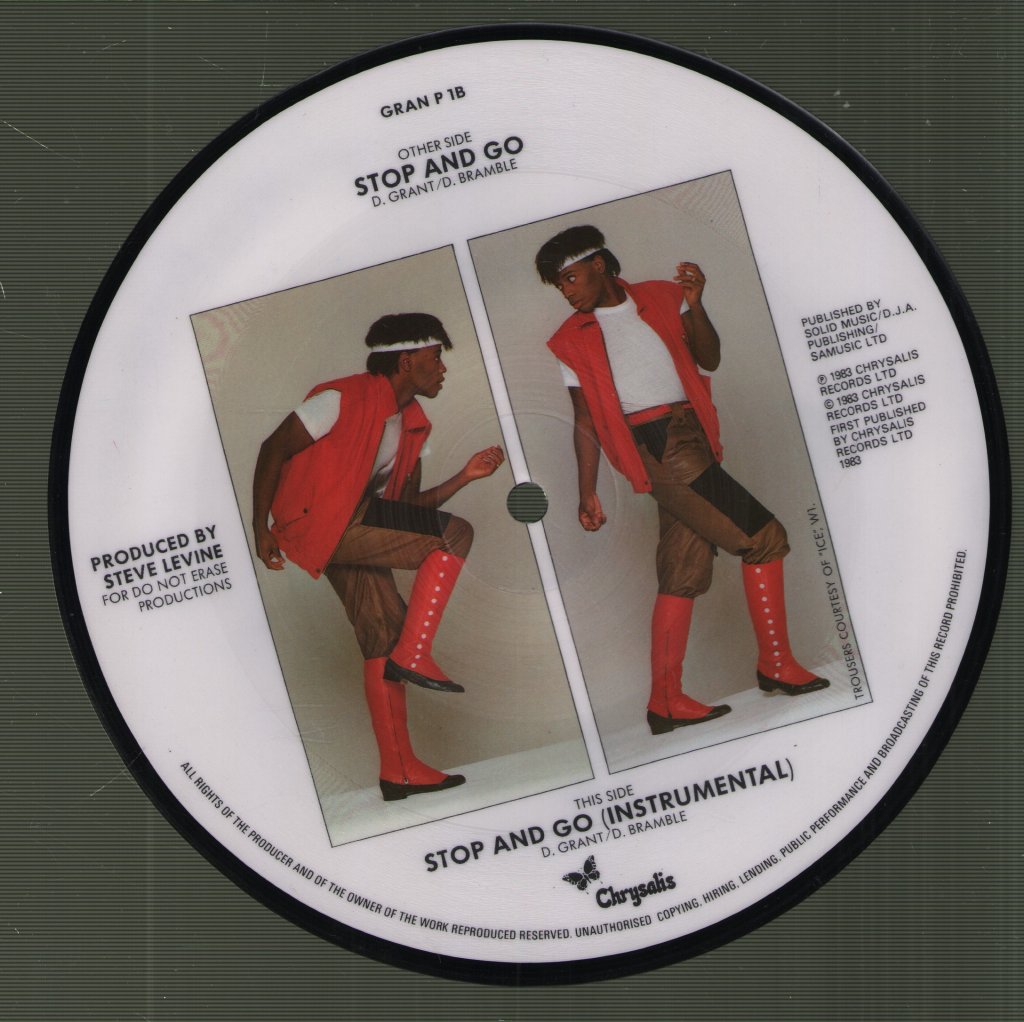 David Grant - Stop And Go - 7 Inch