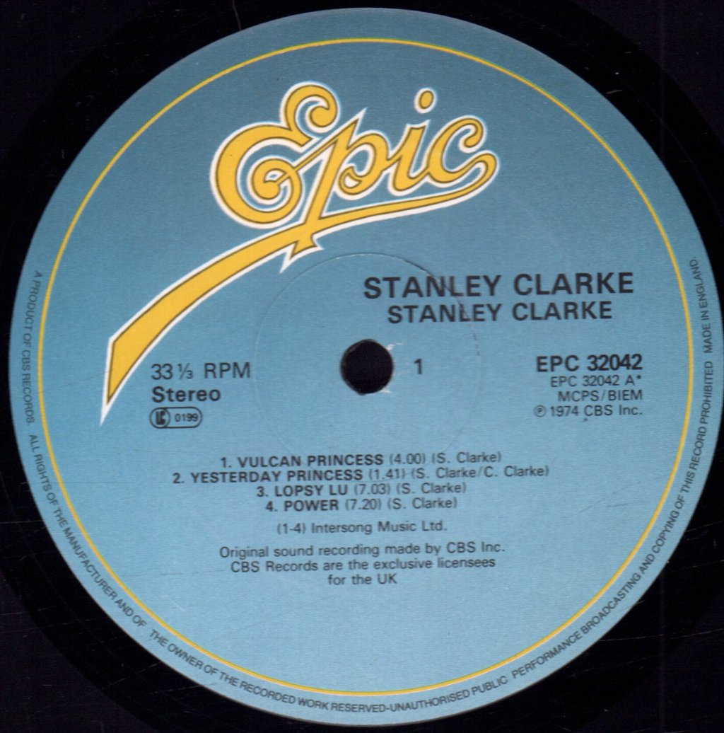 Stanley Clarke - Stanley Clarke - Lp