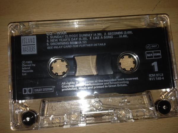 U2 - War - Cassette
