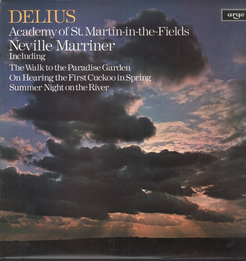 Neville Marriner / Academy Of St. Martin In The Fields - Delius - Walk To The Paradise Garden / On Hearing The - Lp