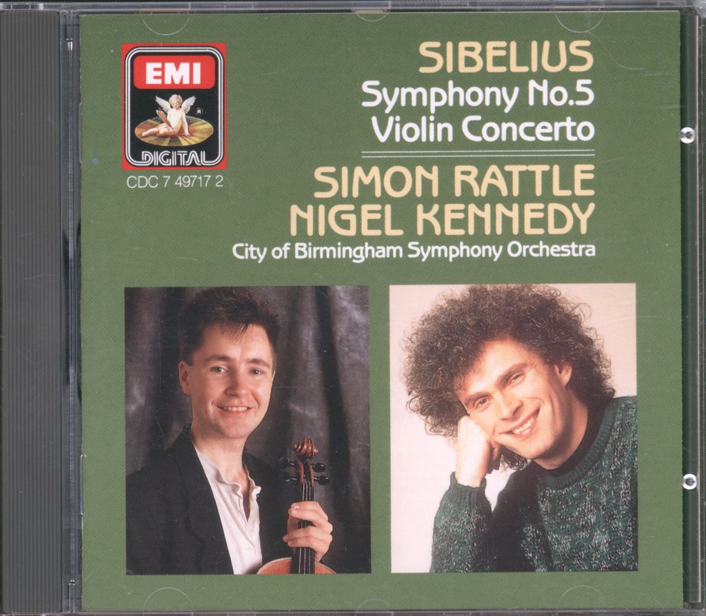 Nigel Kennedy, City Of Birmingham Symphony Orchestra - Symphony No.5 / Violin Concerto - Cd