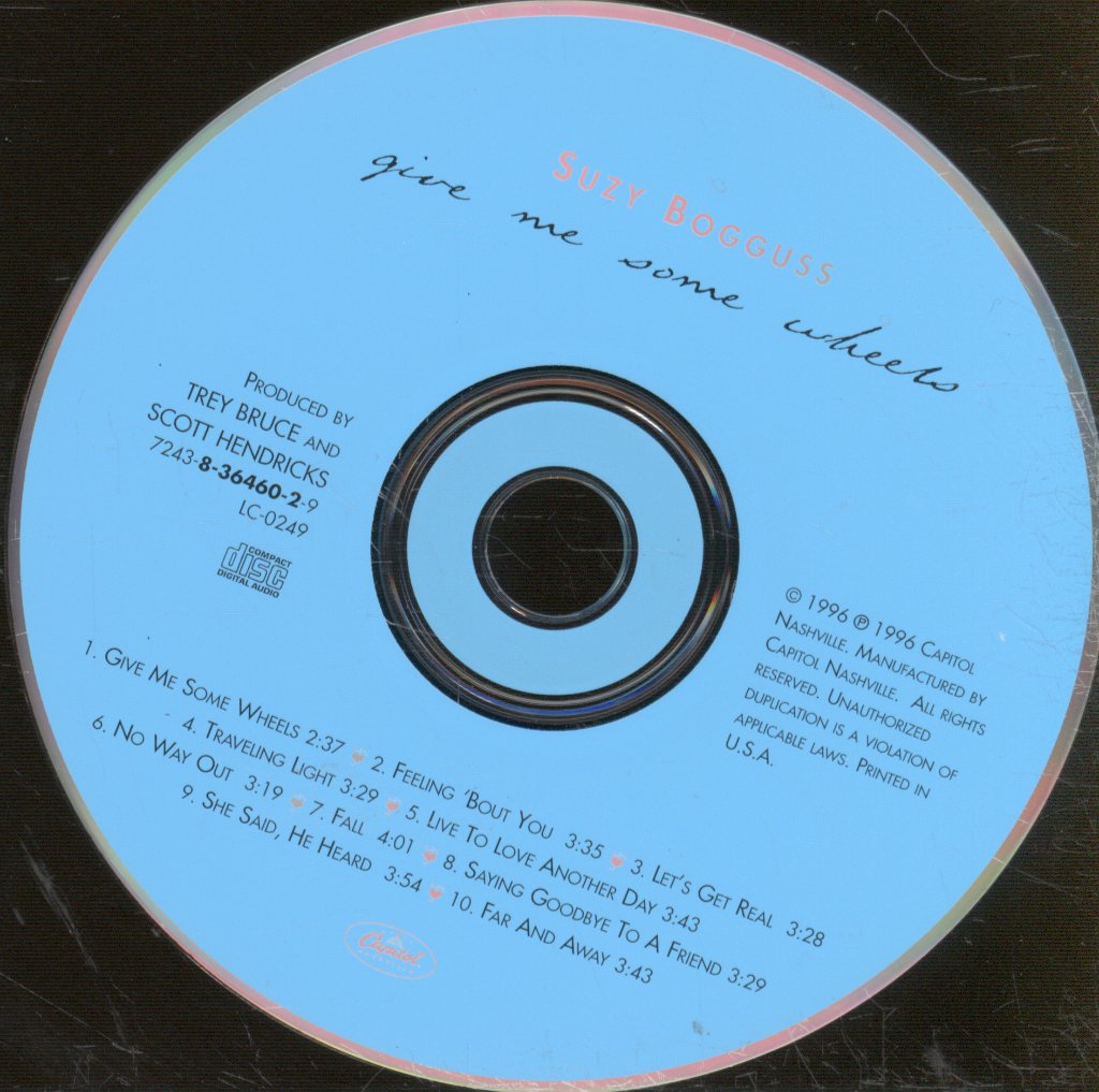 Suzy Bogguss - Give Me Some Wheels - Cd