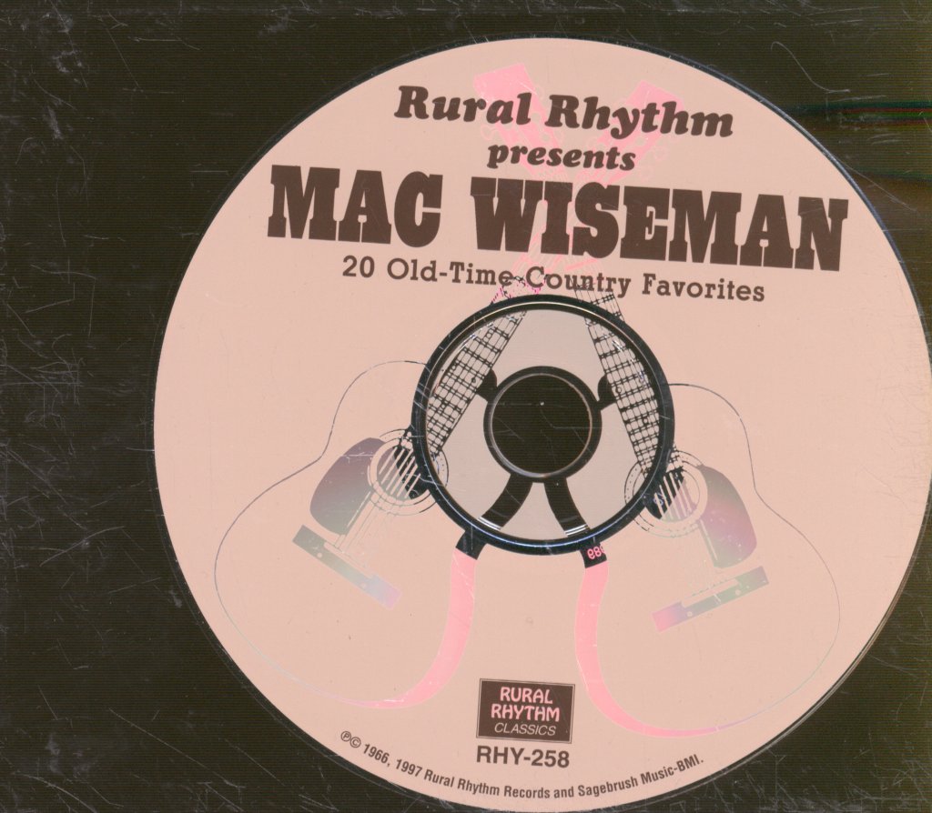 Mac Wiseman - 20 Old-Time Country Favorites - Cd