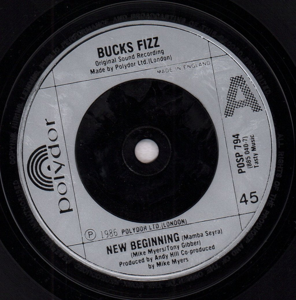 Bucks Fizz - New Beginning - 7 Inch