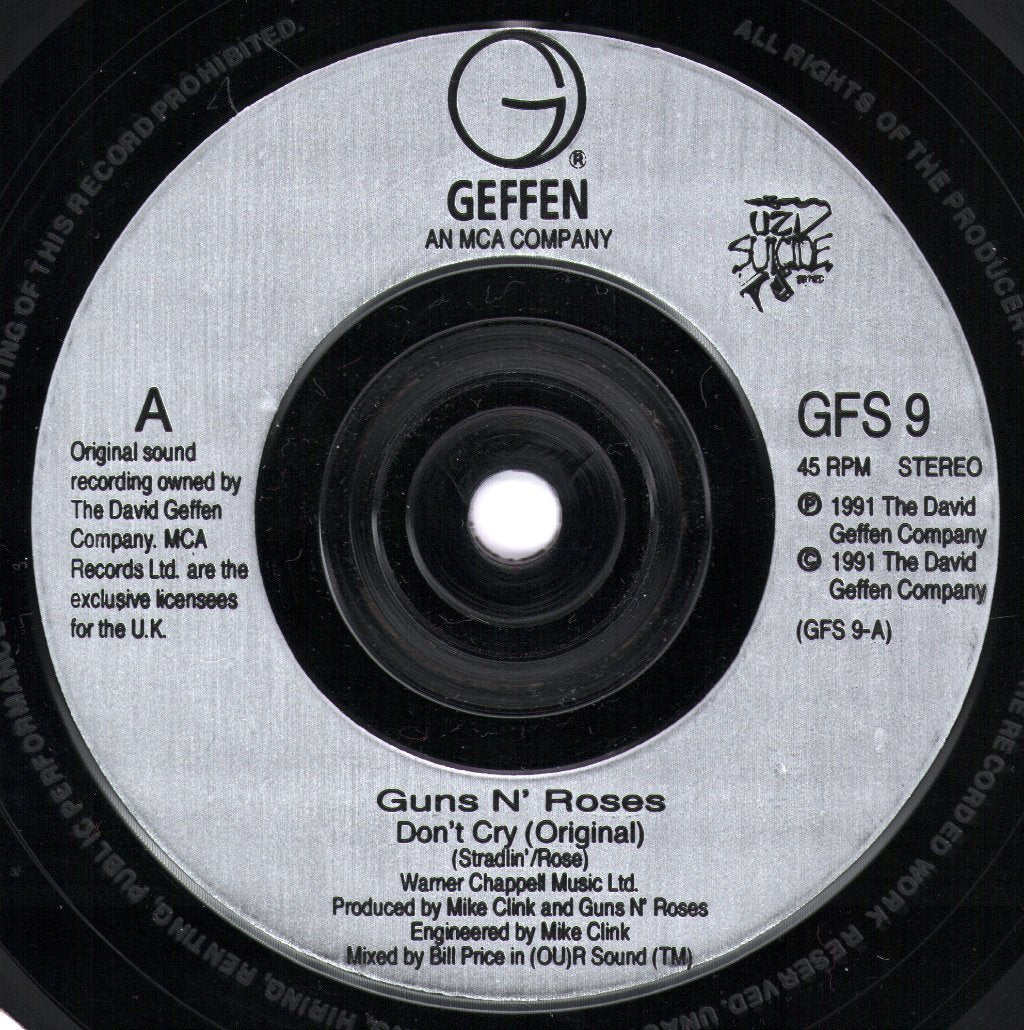 Guns N Roses - Don't Cry - 7 Inch