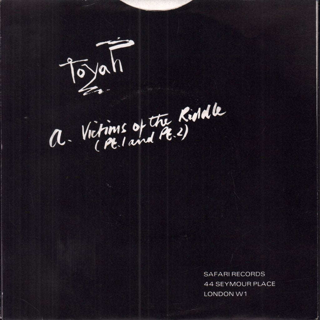 Toyah - Victims Of The Riddle - 7 Inch