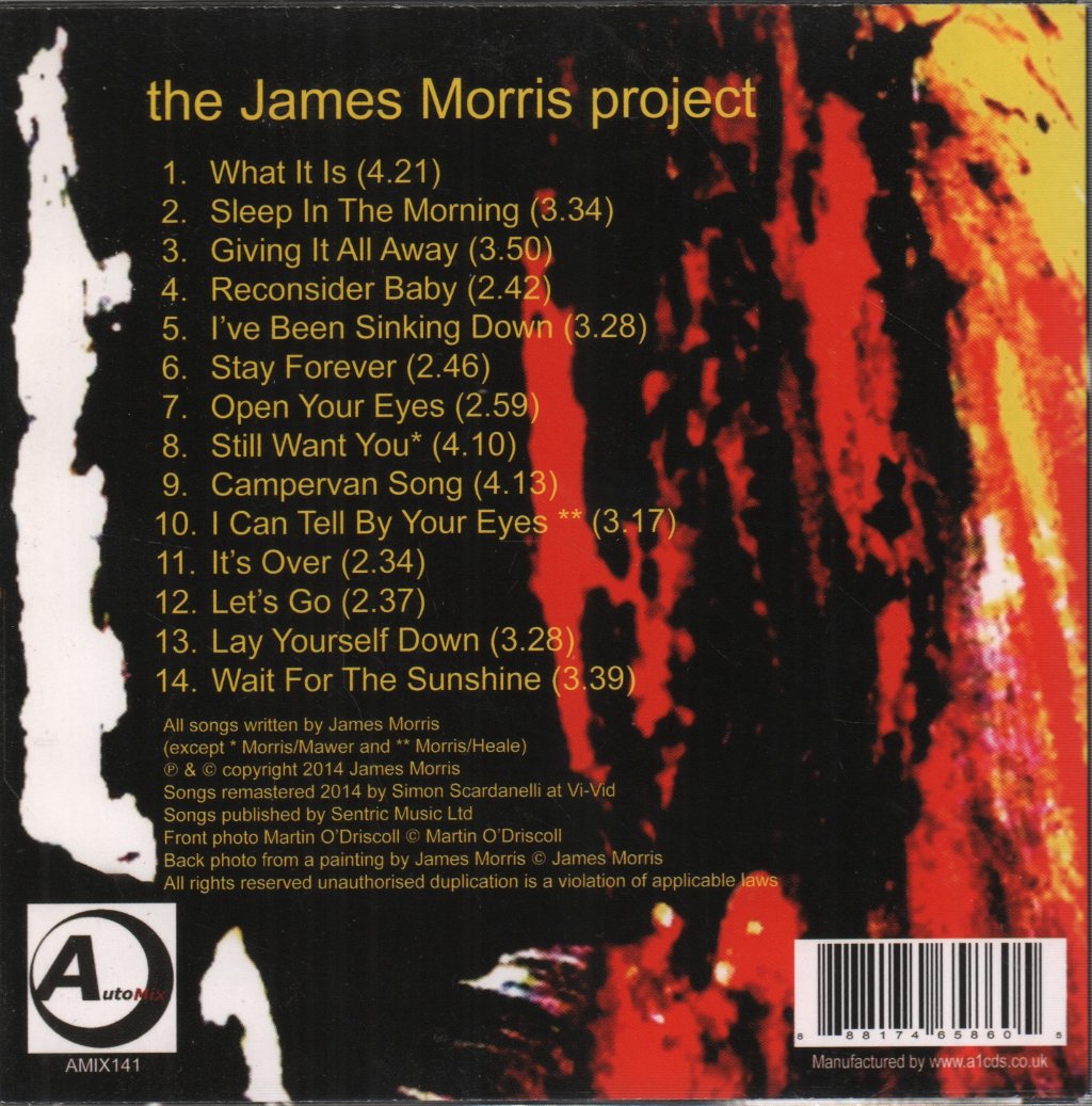 James Morris Project - Some Of All Parts - Cd