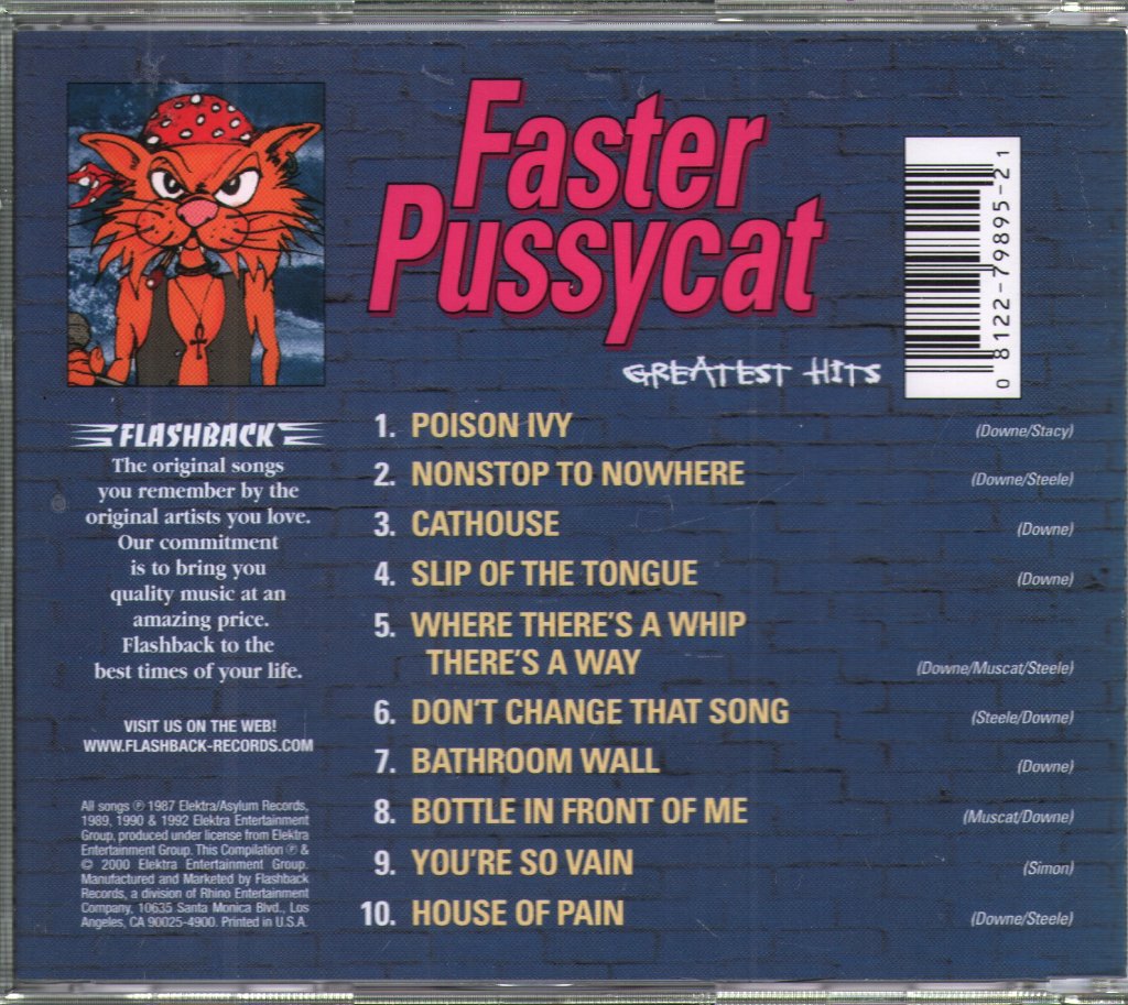 Faster Pussycat - Greatest Hits - Cd