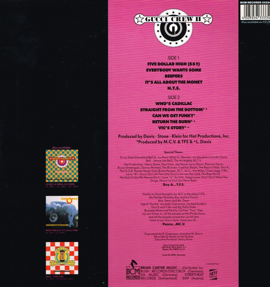 Gucci Crew II - Everybody Wants Some - Lp
