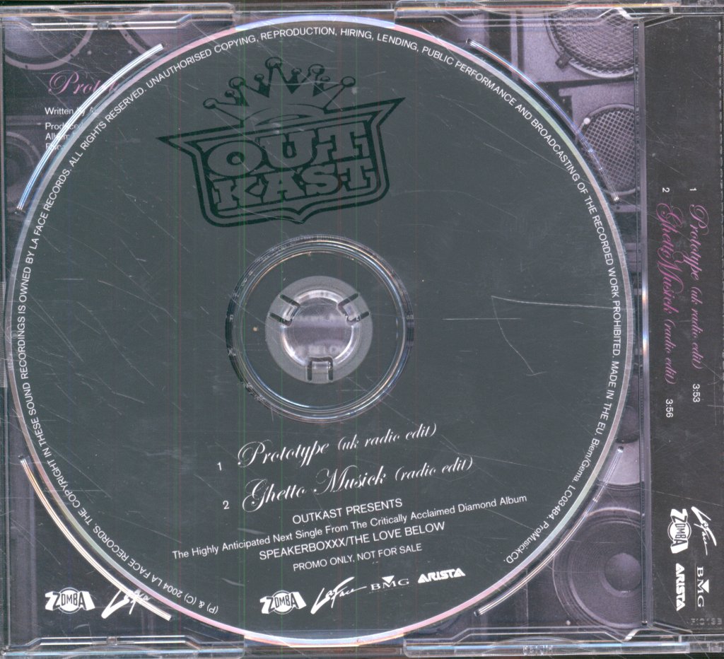 Outkast - Prototype / Ghetto Musick - Cd