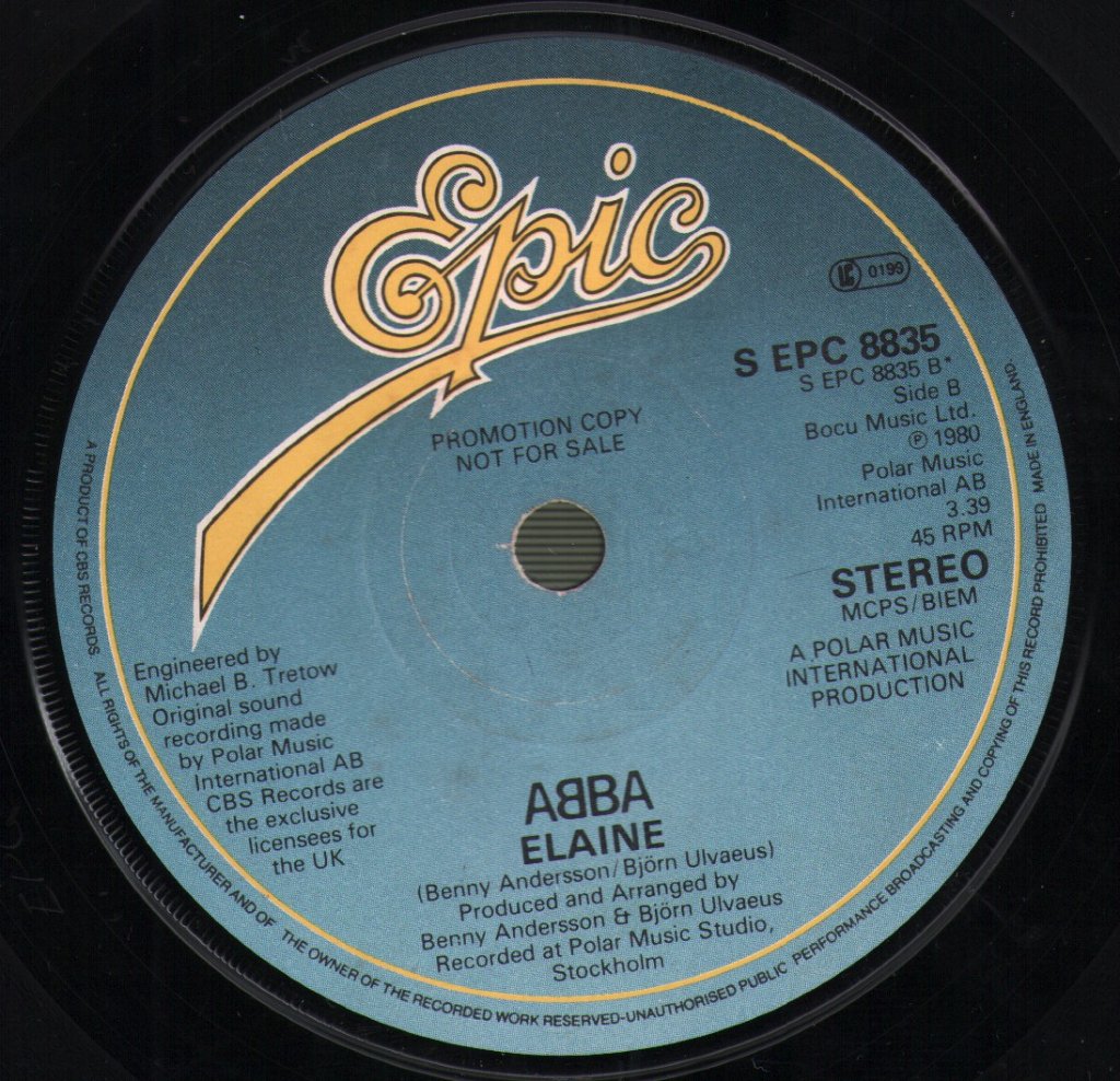 ABBA - Winner Takes It All - 7 Inch