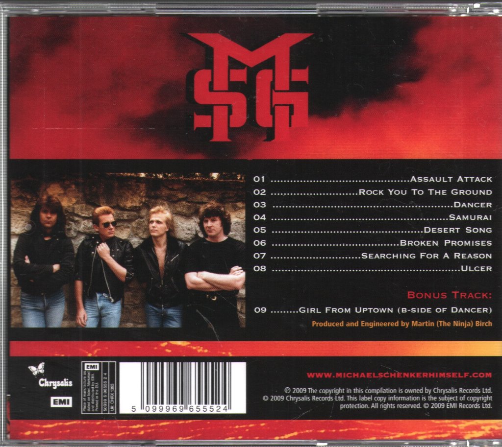 Michael Schenker Group - Assault Attack - Cd