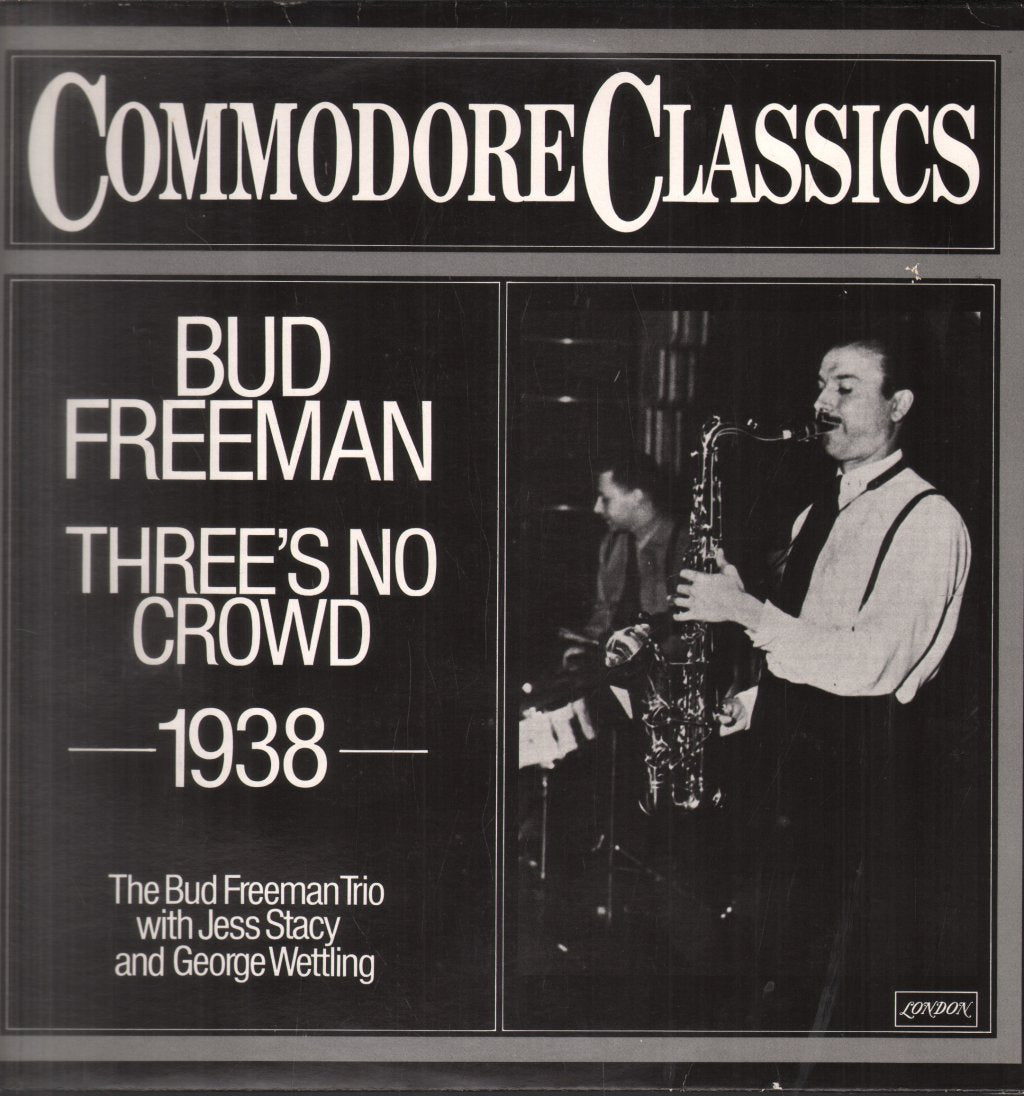 Bud Freeman - Three's No Crowd - Lp