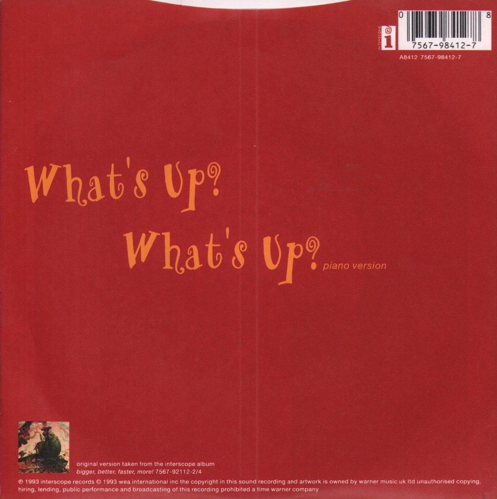 4 Non Blondes - What's Up - 7 Inch