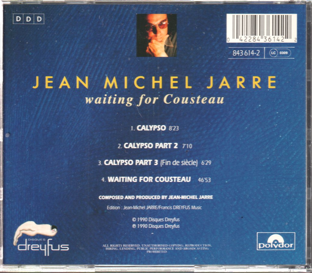 Jean-Michel Jarre - Waiting For Cousteau - Cd