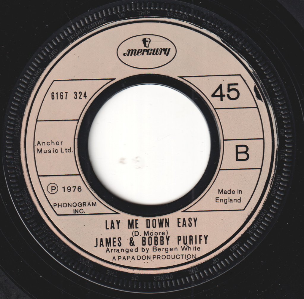 James And Bobby Purify - I'm Your Puppet - 7 Inch
