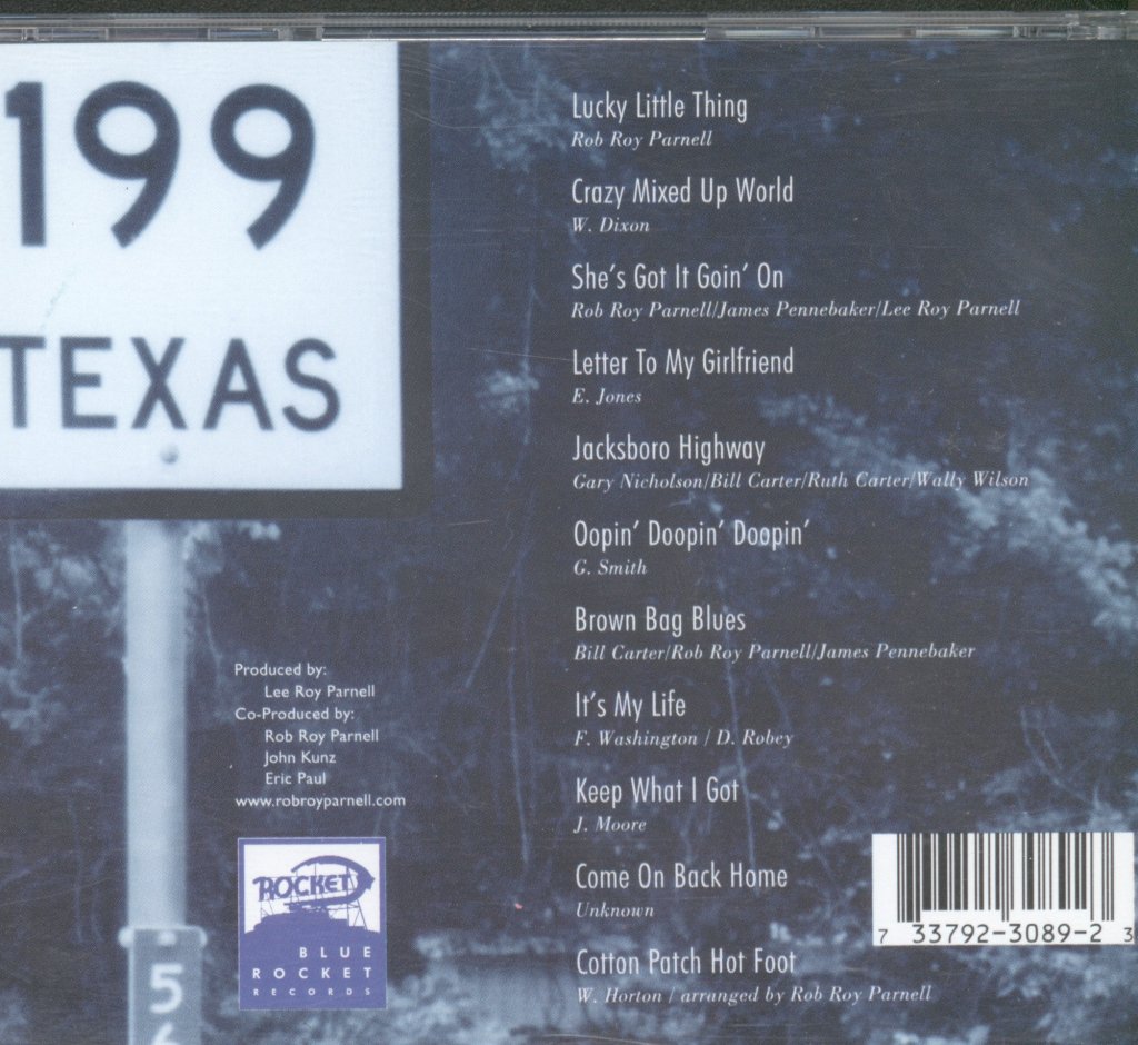 Rob Roy Parnell - Jacksboro Highway - Cd