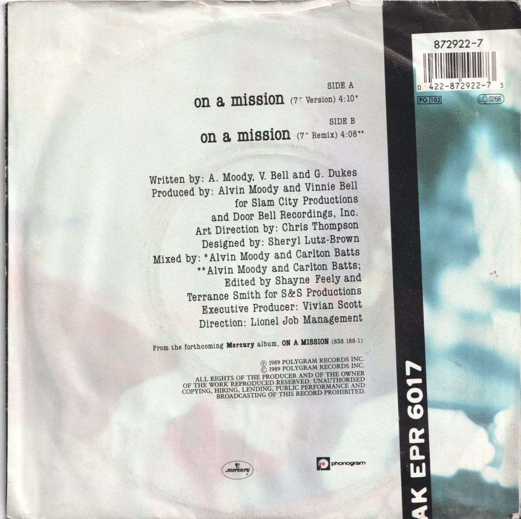 Leotis - On A Mission - 7 Inch