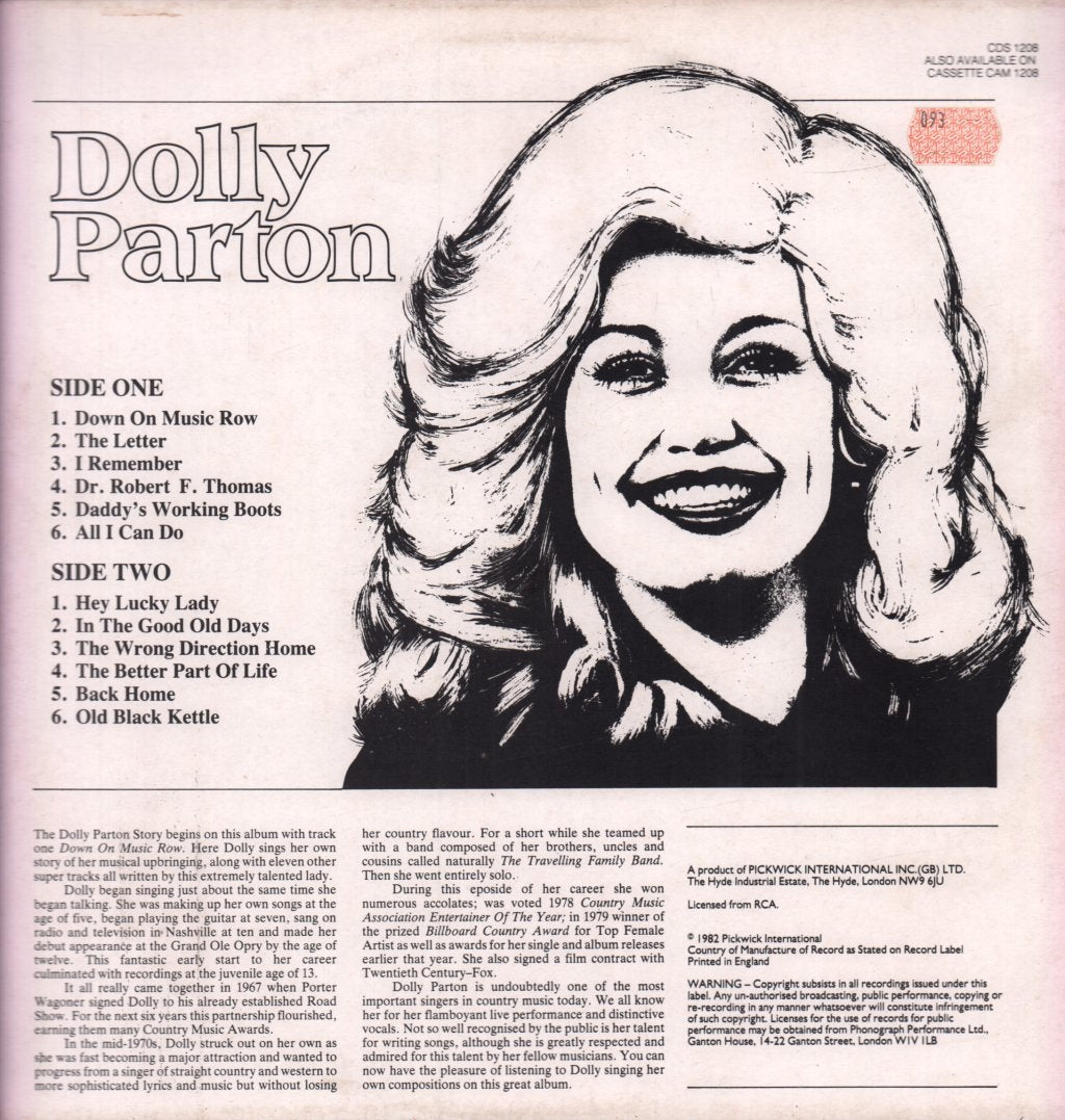 Dolly Parton - Dolly Parton - Lp