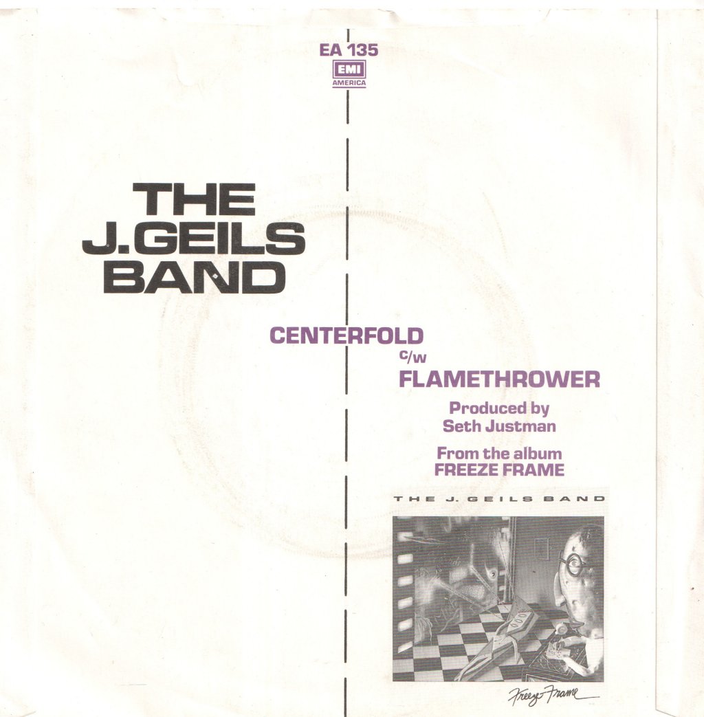 J.Geils Band - Centerfold - 7 Inch