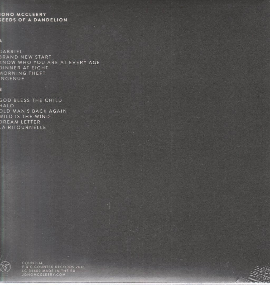 Jono Mccleery - Seeds Of A Dandelion - Lp