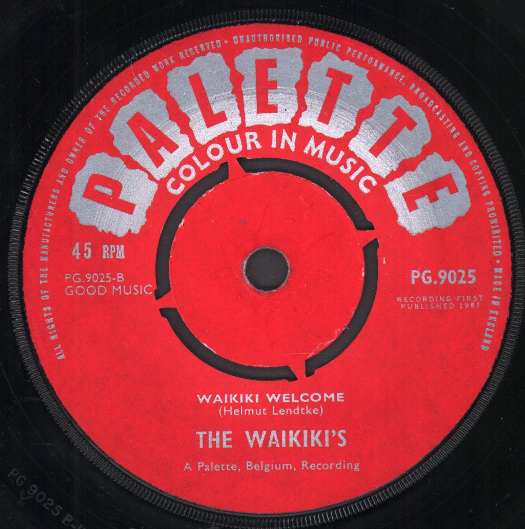 Waikiki's - Hawaii Tattoo - 7 Inch