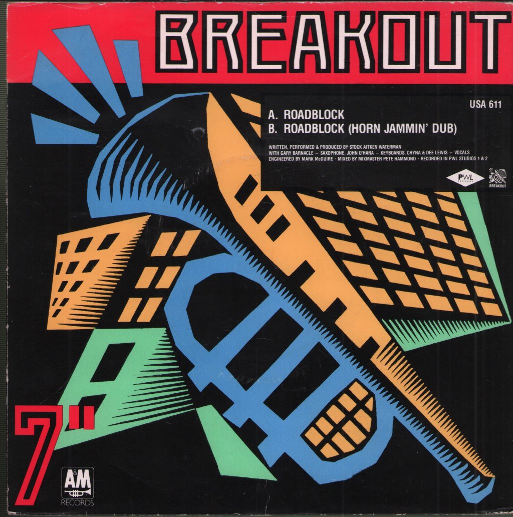 Stock Aitken Waterman - Roadblock - 7 Inch