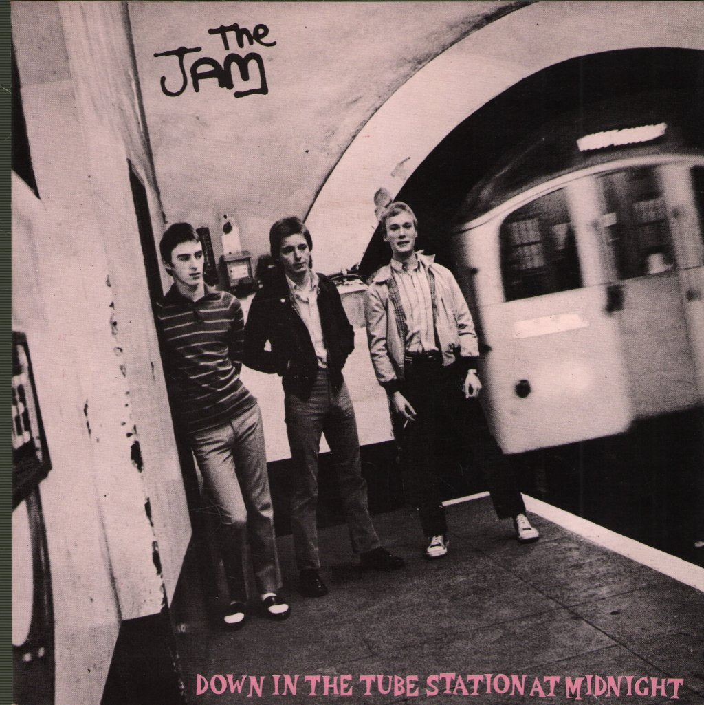 Jam - Down In The Tube Station At Midnight - 7 Inch
