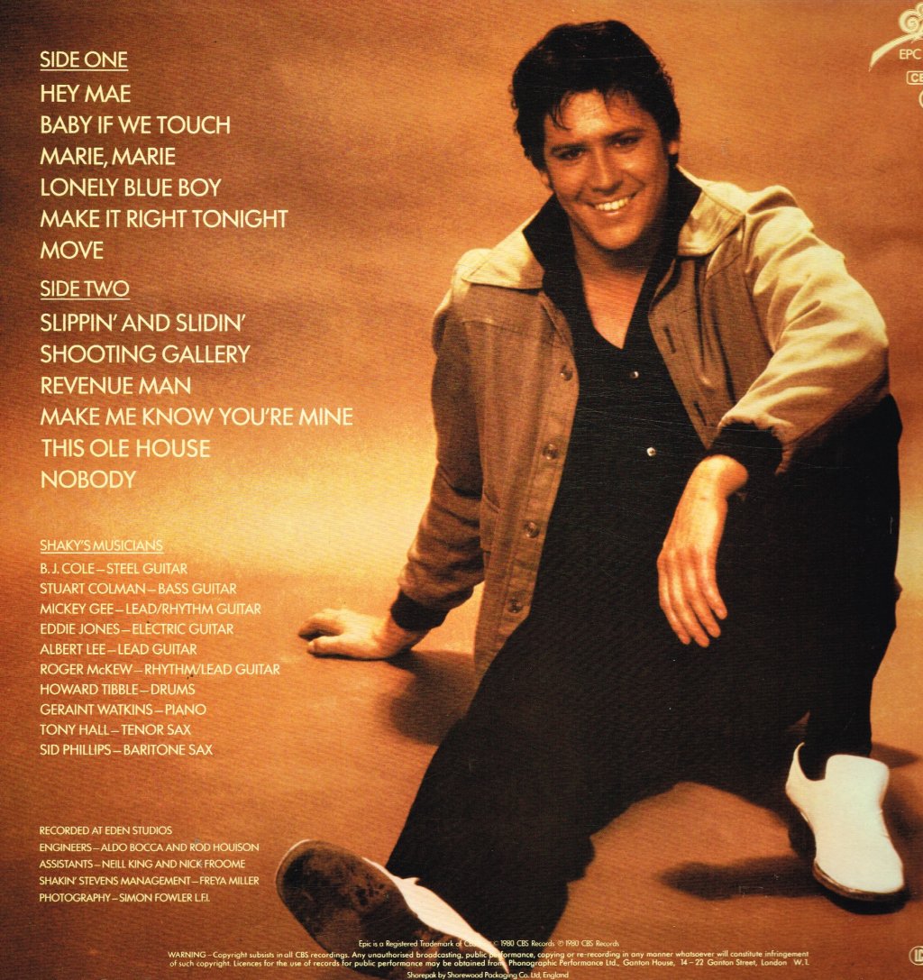 Shakin Stevens - This Ole House - Lp