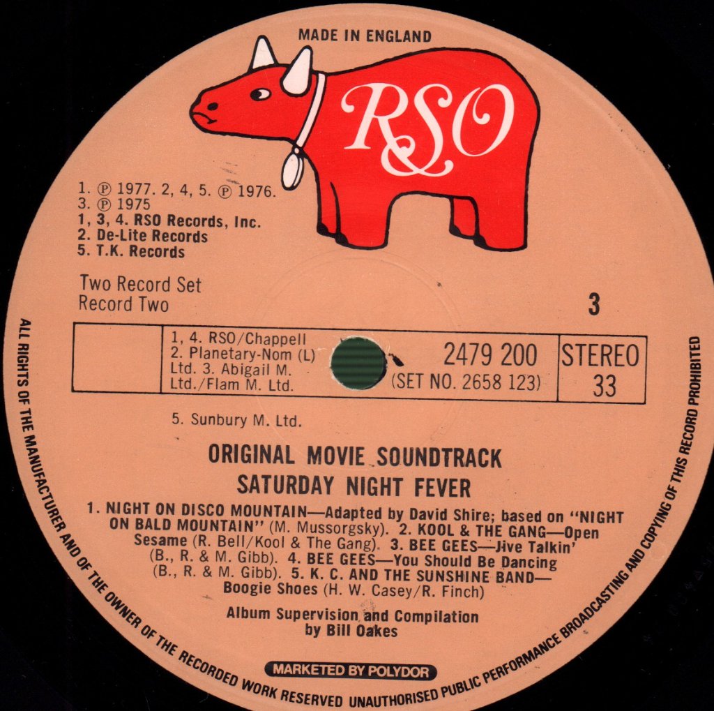 Various Artists - Saturday Night fever (Original Movie Soundtrack) - Double Lp