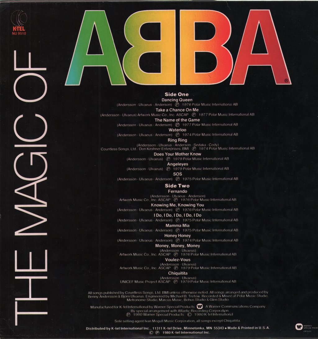 ABBA - Magic Of ABBA - Lp