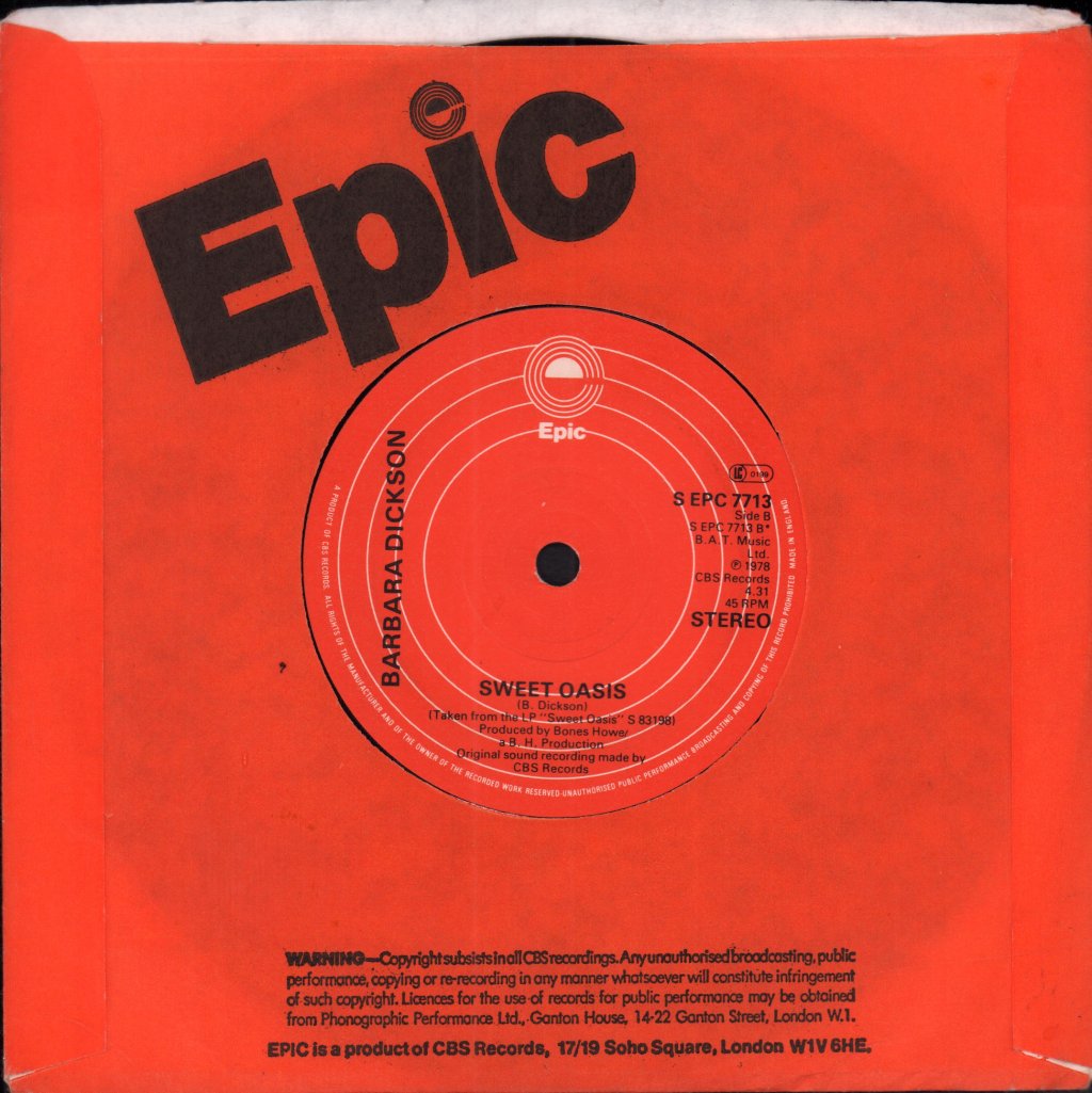 Barbara Dickson - Come Back With The Same Look In Your Eyes - 7 Inch