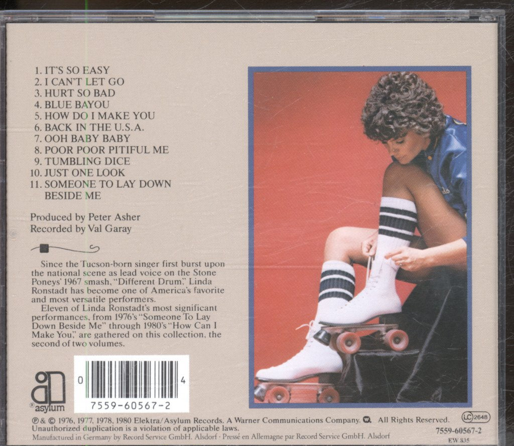 Linda Ronstadt - Greatest Hits Volume Two - Cd