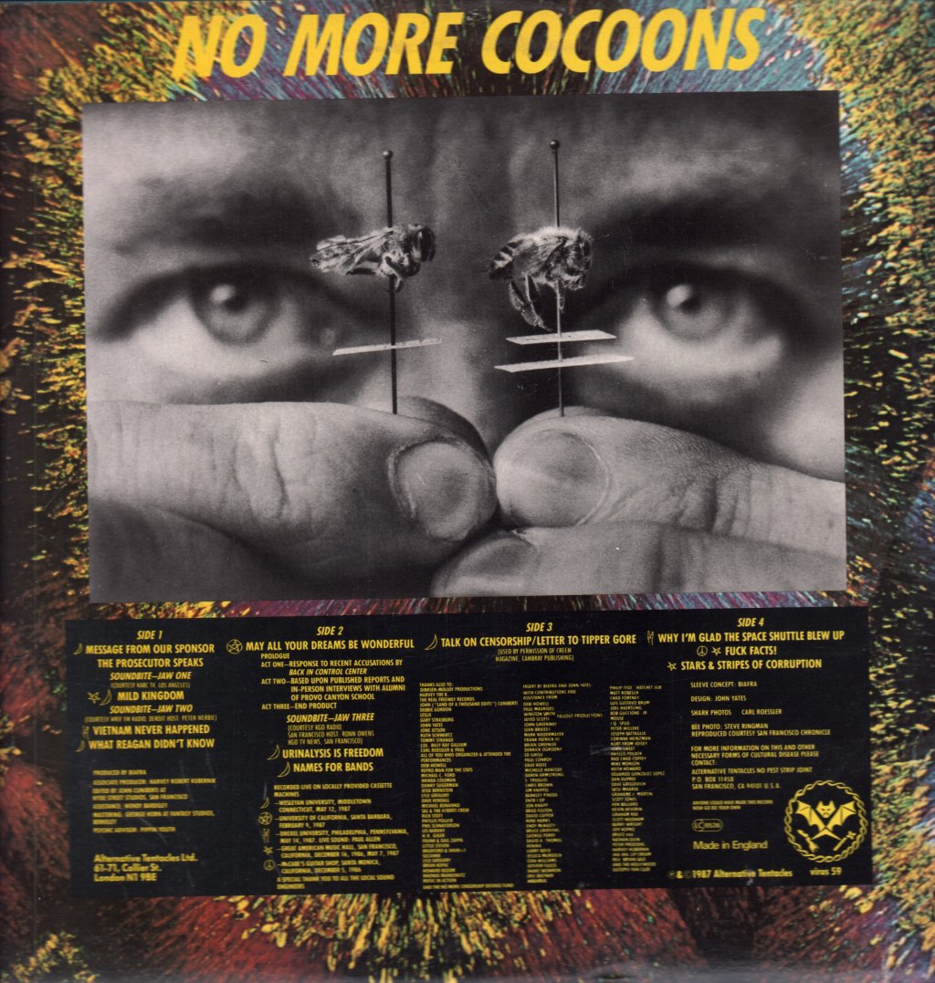 Jello Biafra - No More Cocoons - Double Lp
