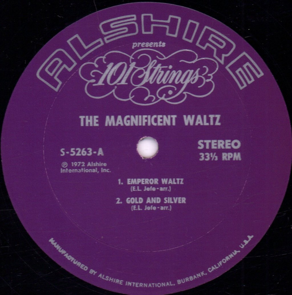 101 Strings - Magnificent Waltz - Lp