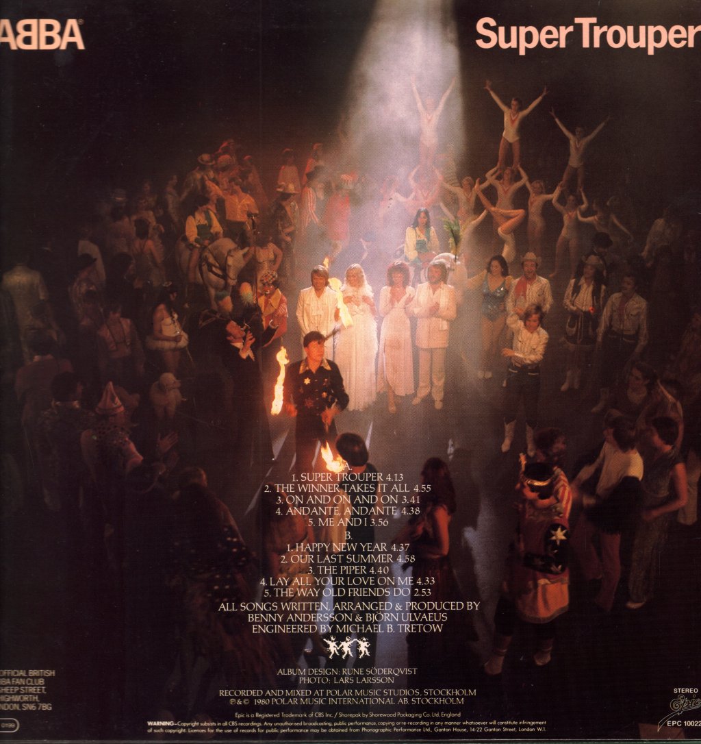 ABBA - Super Trouper - Lp