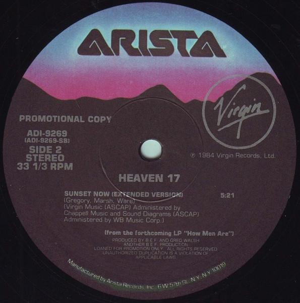 Heaven 17 - Sunset Now - 12 Inch